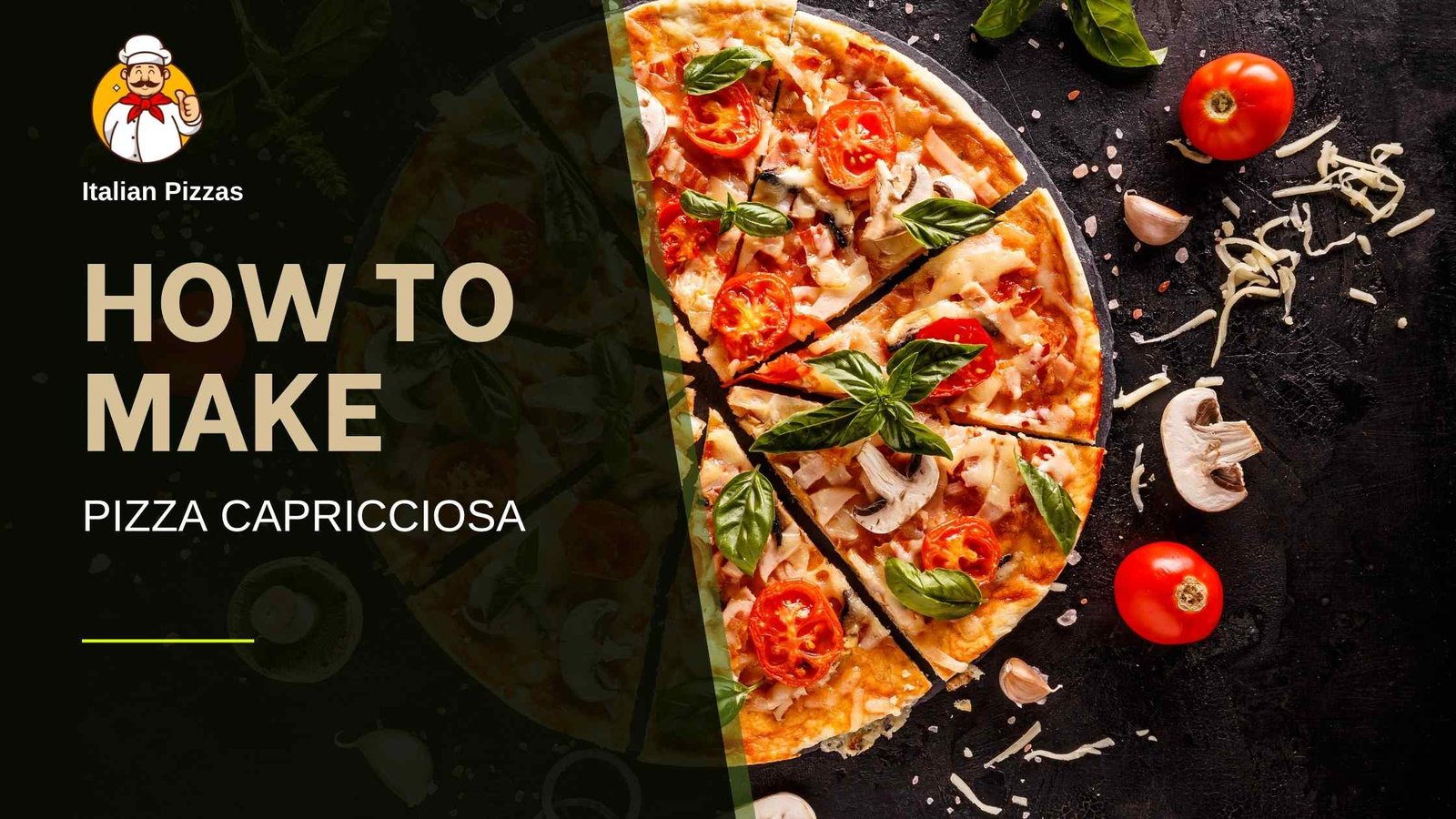 Read more about the article 🍕🍄 How to Make Authentic Pizza Capricciosa | Italian-Style Mixed Topping Delight